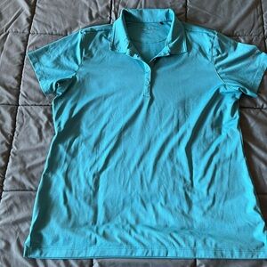 Columbia Teal Shirt xl
